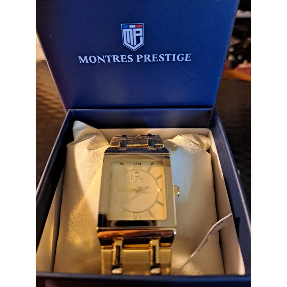 Montres Prestige x INVICTA Men's Watch 41.5mm Gold MPW0251